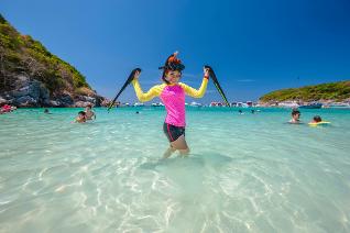 แพคเกจดำน้ำ<เกาะรายา+เกาะเฮ+เกาะไม้ท่อน> Speed Boat (3D2N)