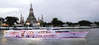 ล่องเรือ<วัดช่องลม-ท่าเรือริเวอร์ซิตี้> (one way) 13.00-16.00 น.
