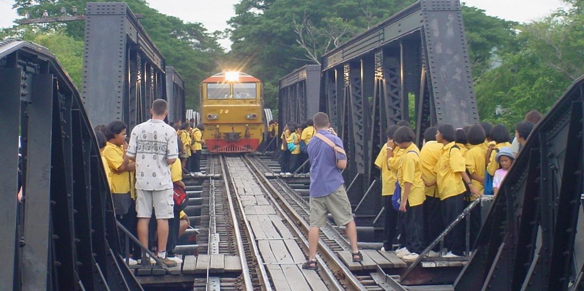 River Kwai Bridge with Train (one day trip)